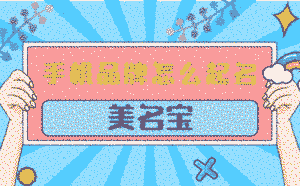 手機品牌怎么起名