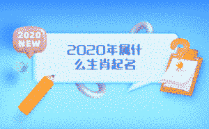 2020年屬什么生肖起名